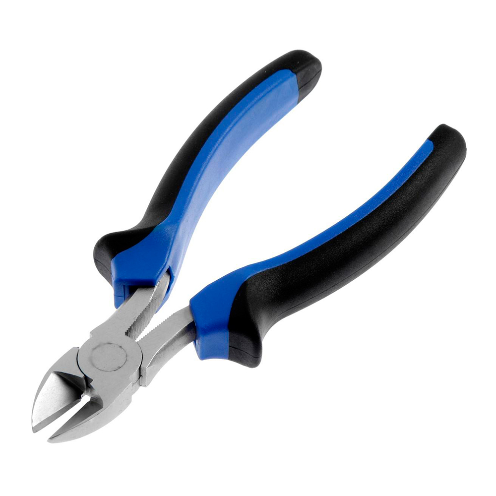 картинка Бокорезы TUNDRA 881650 никелированные, двухкомпонентные рукоятки, 160 мм 