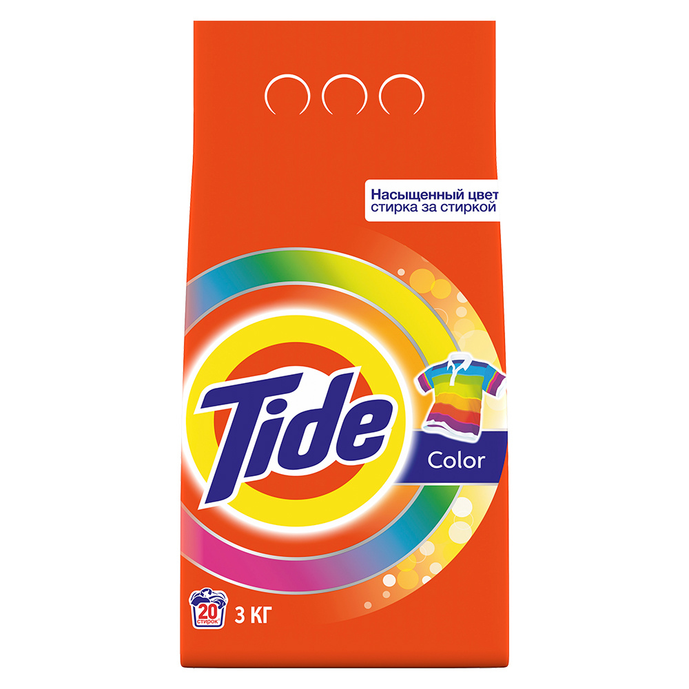 картинка Стиральный порошок Tide Color, автомат, 3 кг 