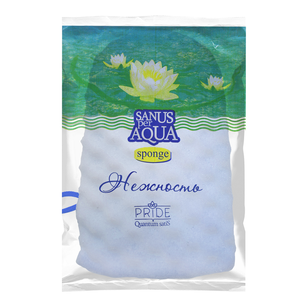 картинка Губка для тела PRIDE гб014 банная Нежность 