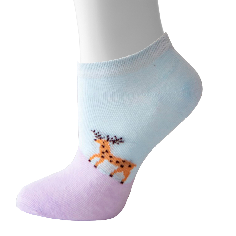 Носки детские Oemen WA5138 с принтом олень, размер 22-24, в ассортименте