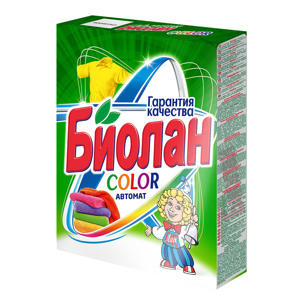 картинка Стиральный порошок Биолан Color, автомат, 350 г 