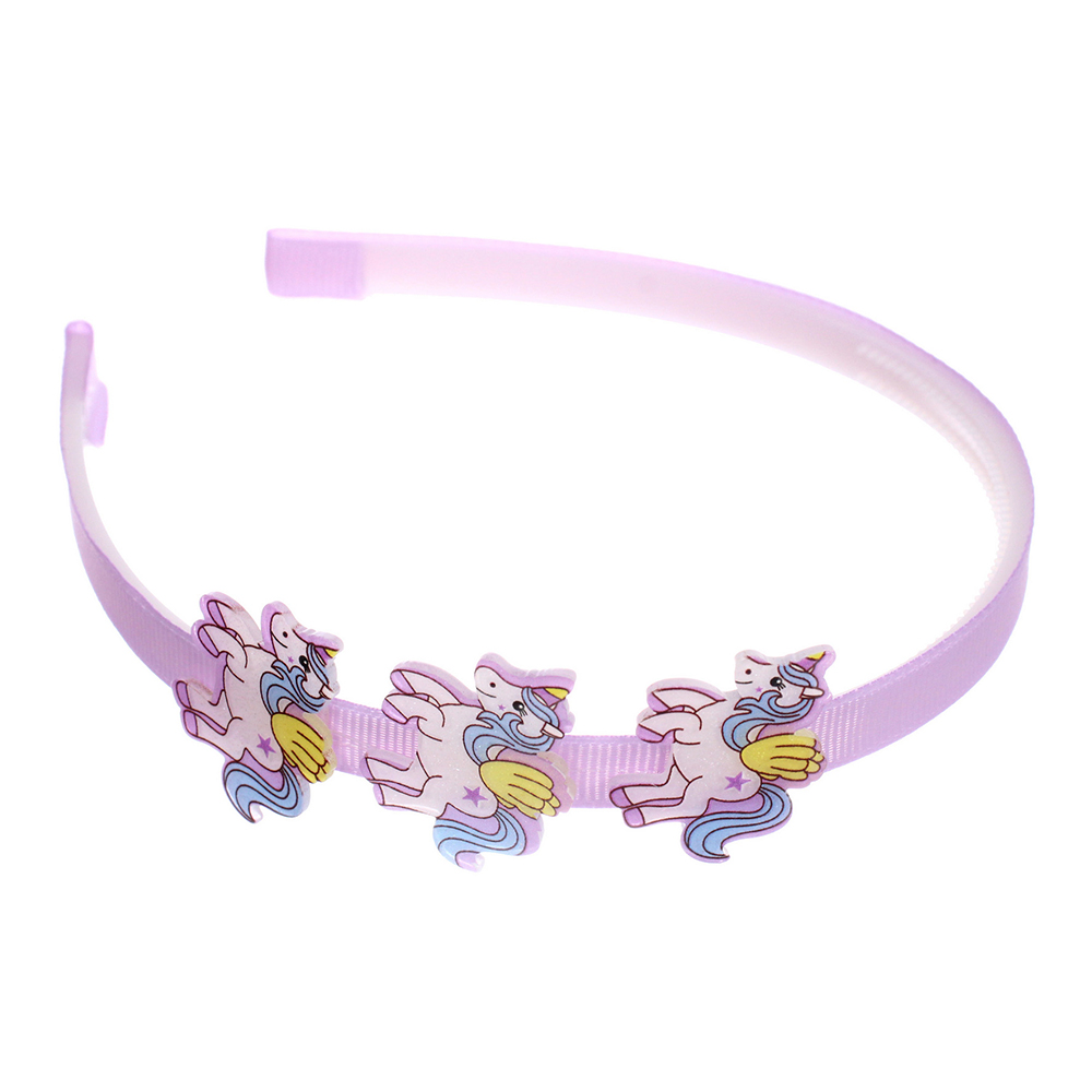 картинка Ободок для волос Розовое облако365-424 Единорог, 1 см, в ассортименте 