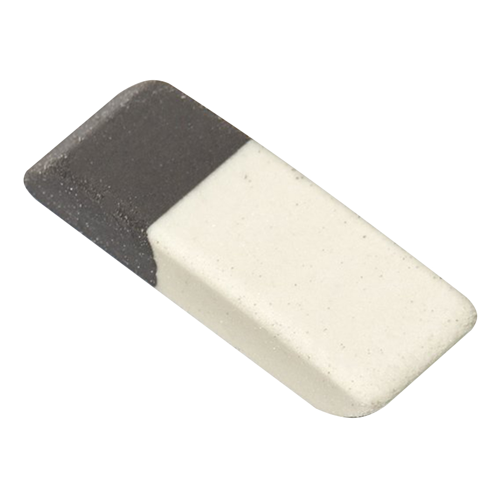 Ластик Alingar AL4558 пряумоугольный, скошенный, 41*14*8мм, синтетический каучук, бело-серый