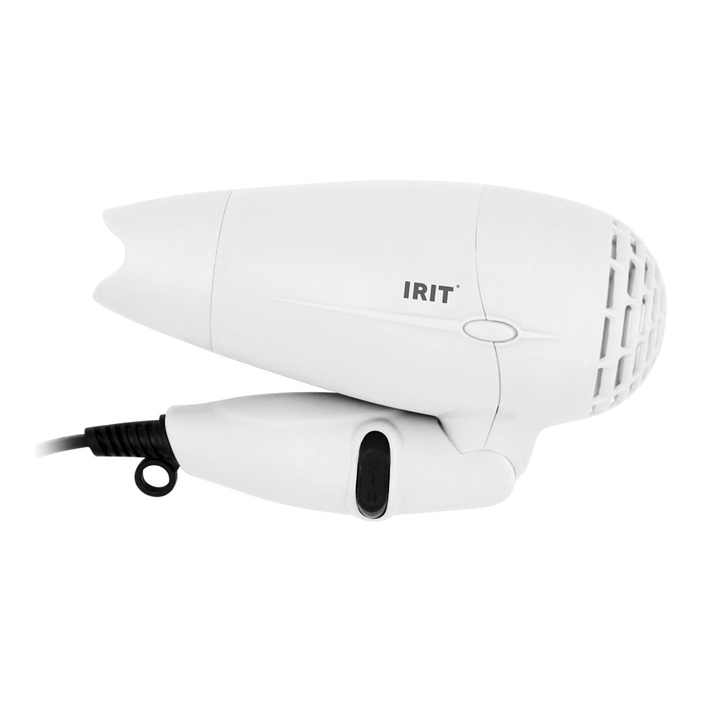 Фен д/волос Irit IR-3106, пластик, дорожный, складной