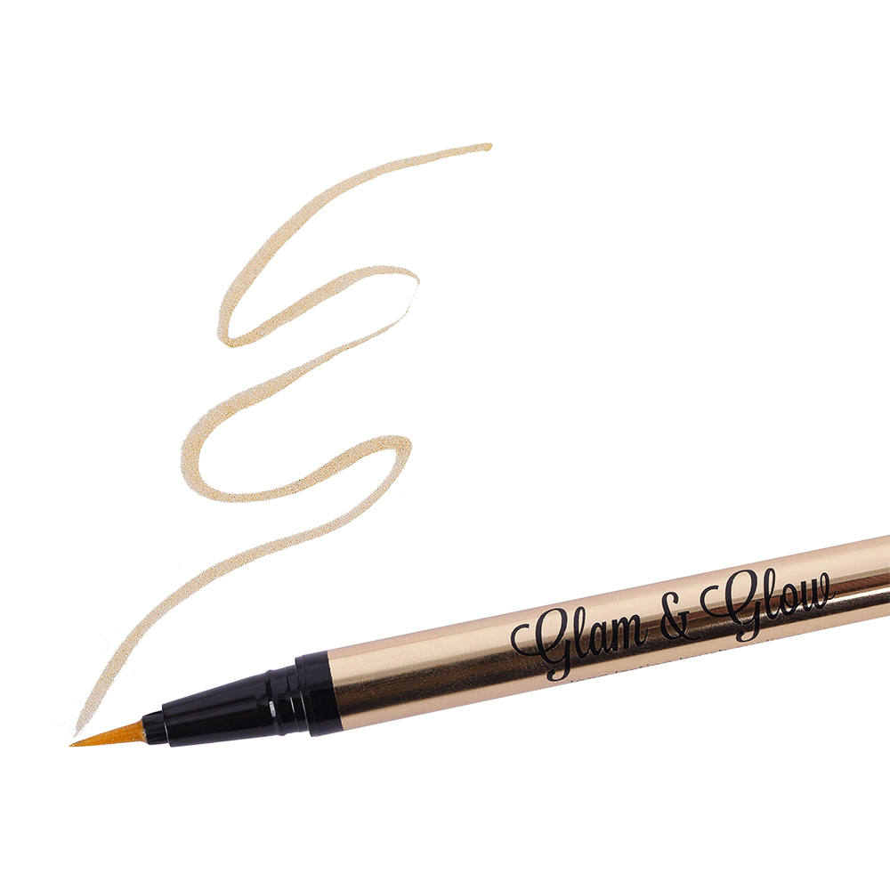 картинка Подводка для глаз Parisa лайнер Glam Glow, золотой, тон 03 