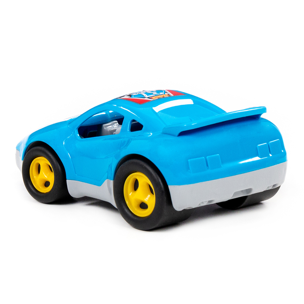 картинка Машина 35127 Полесье гоночная, Вираж 3+, 15,5x9,5x6,3 см, пластмасса 