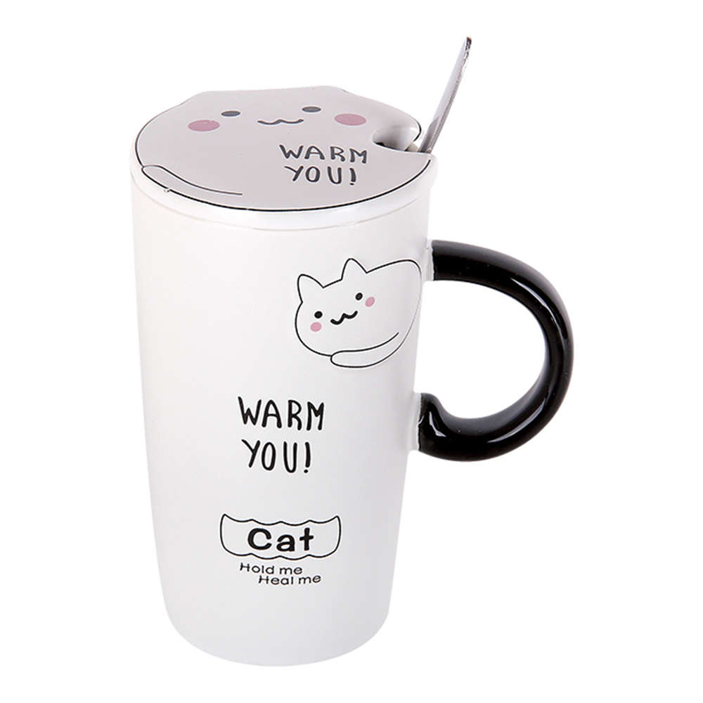 Кружка заварочная 5125 Теплые коты 4 дизайна, 350 мл