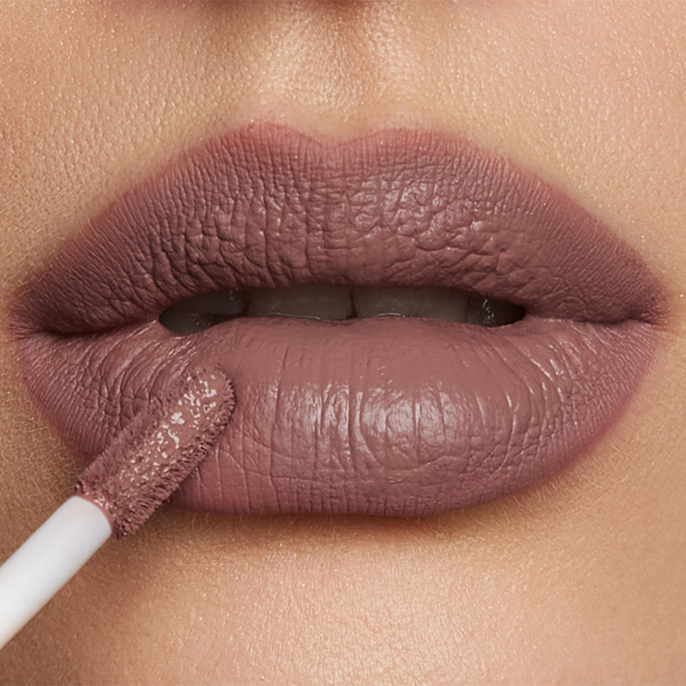 картинка Помада для губ Triumf Cosmetics Magic Elixir суперстойкая, жидкая, матовая, натуральный нюд, тон 103, 10 мл 