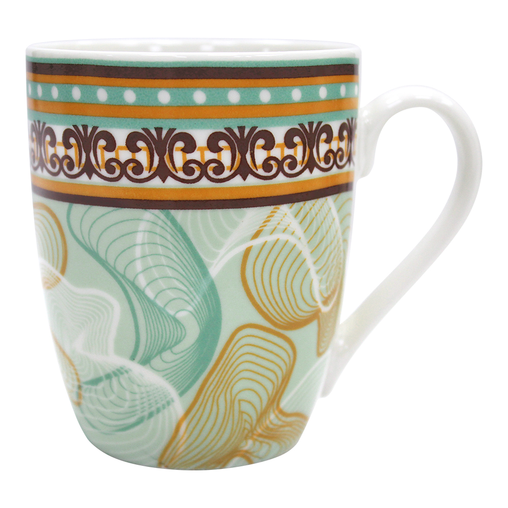 Кружка KKR-92 8 дизайна, керамика, 360 мл