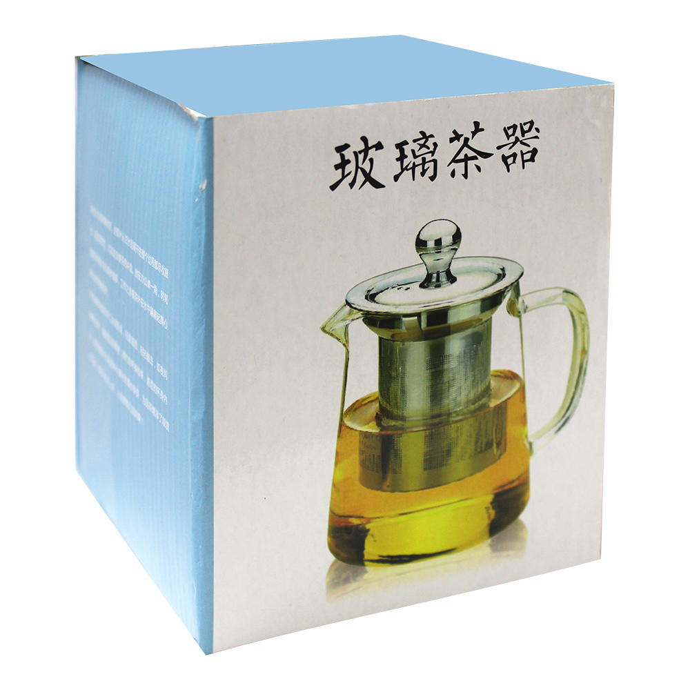 Чайник заварочный CHS-15 с ситечком, стекло, 550 мл