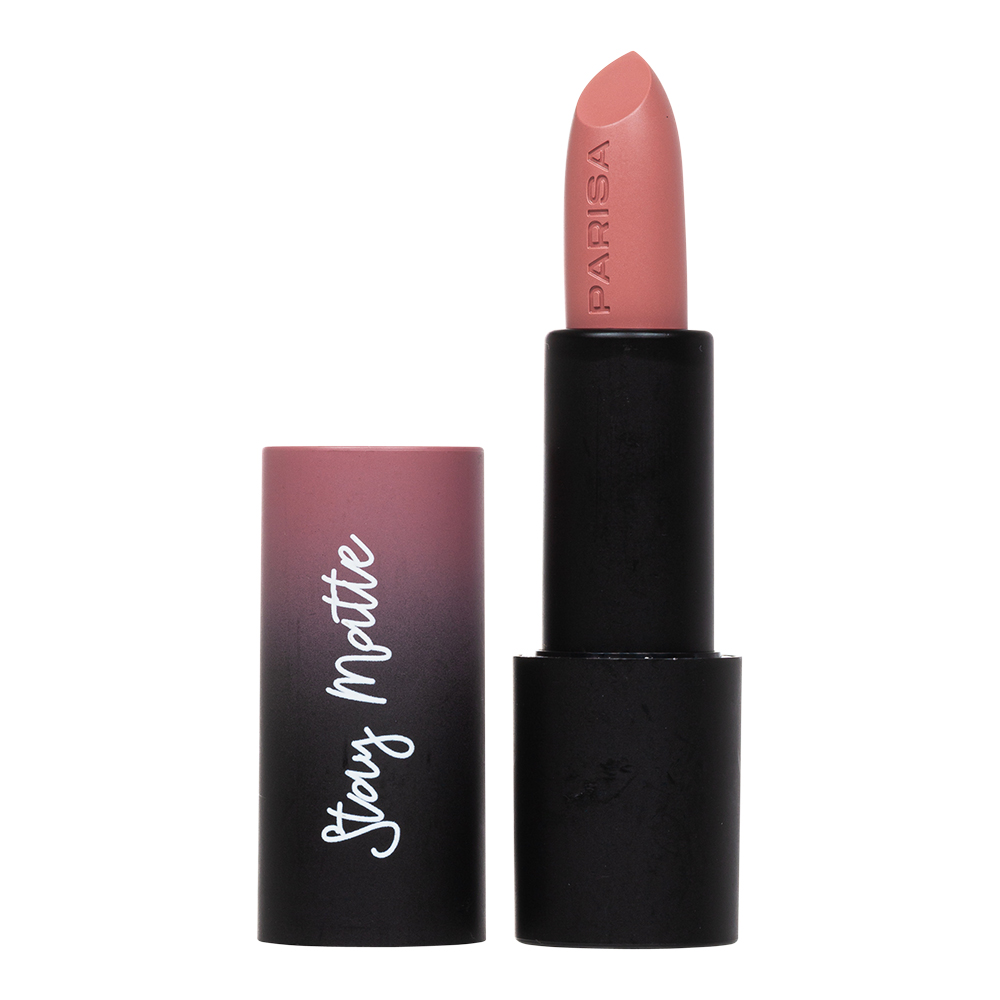 картинка Помада для губ Parisa Stay Matte L-08, Сливочное пралине, тон 06 