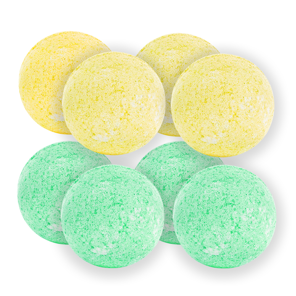 картинка Соль для ванн Лаборатория Катрин 18100 Flowers Balls, Счастье в ромашках, шипучая, набор, 160 г 