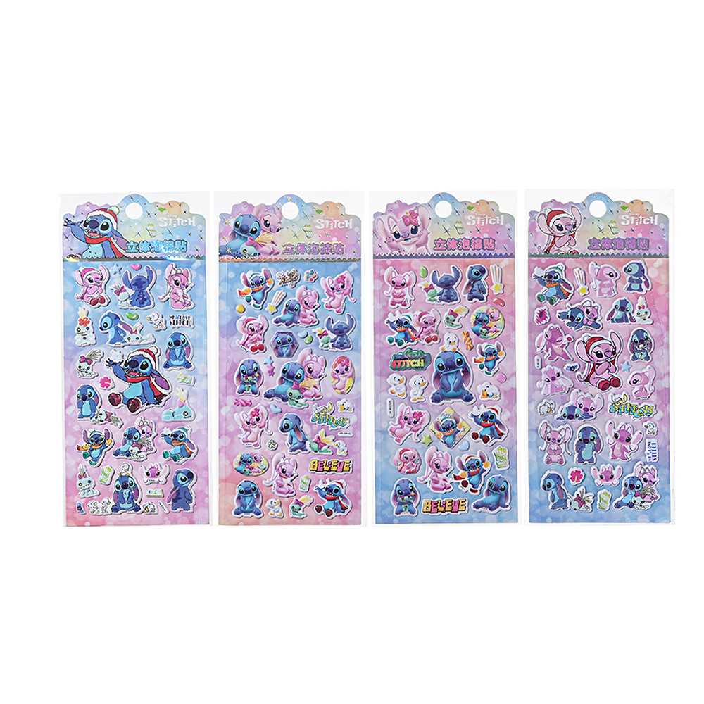 Наклейки M-20631 Ушастик, 4 дизайна 10,3*23,8 см