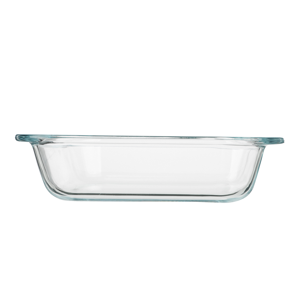 Форма для запекания SATOSHI 825-043 квадратная с ручками, 21,3x18,9x5см, стекло жаропрочное, 1,1 л
