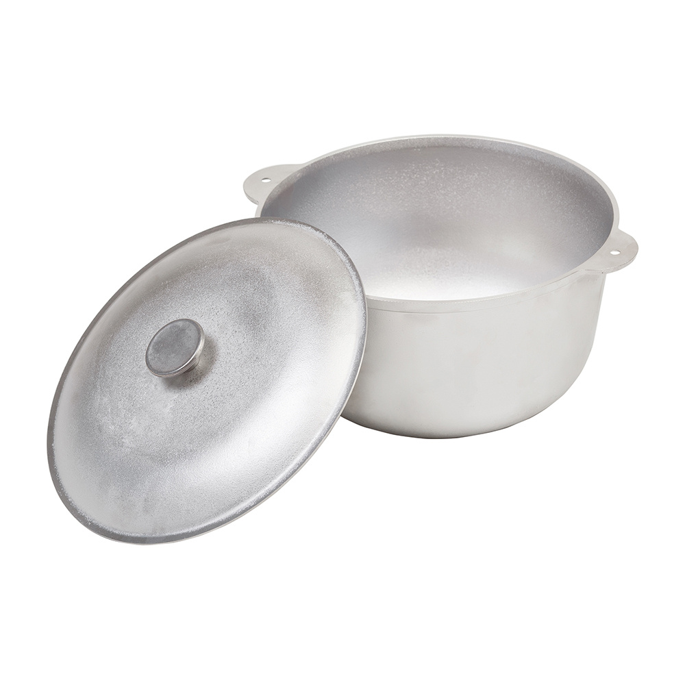 Казан 12-0 Гардарика алюминиевый, литой, с крышкой 12 л