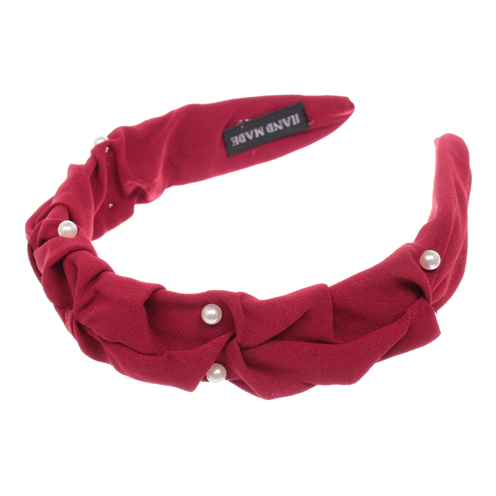 картинка Ободок для волос 684-0092 Krasa - Biscuit, 3см, в ассортименте 