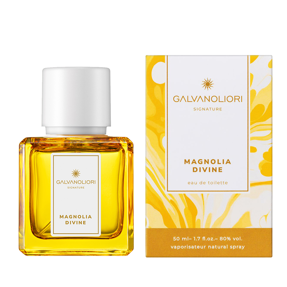 Туалетная вода Galvanoliori Signature Magnolia Divin, аромат-букет цветов, женская, 50 мл