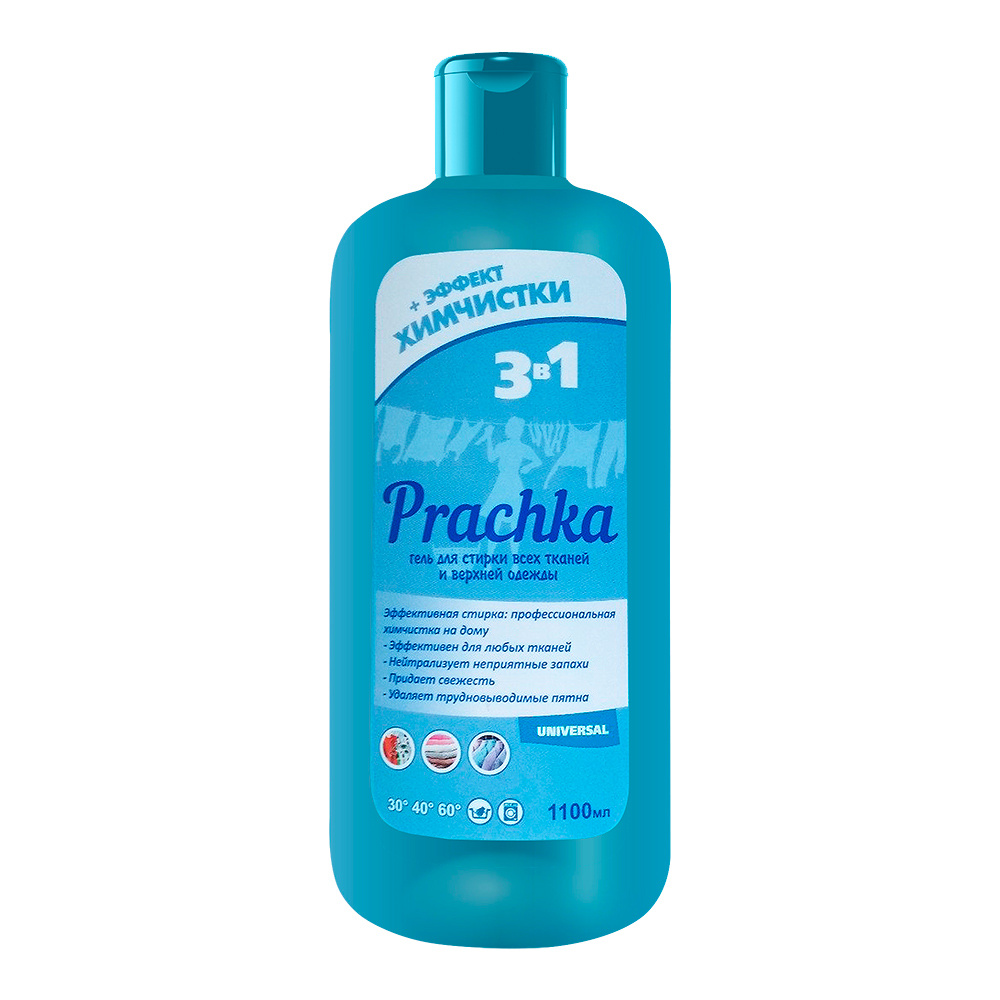 картинка Гель для стирки Aromika PrachKa Universal для всех типов тканей и верхней одежды, 1,1 л 