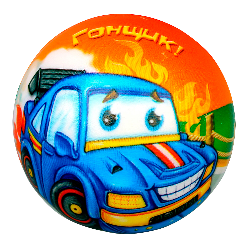 картинка Мяч 1004441 Самолёт, мягкий, 63 мм, микс 