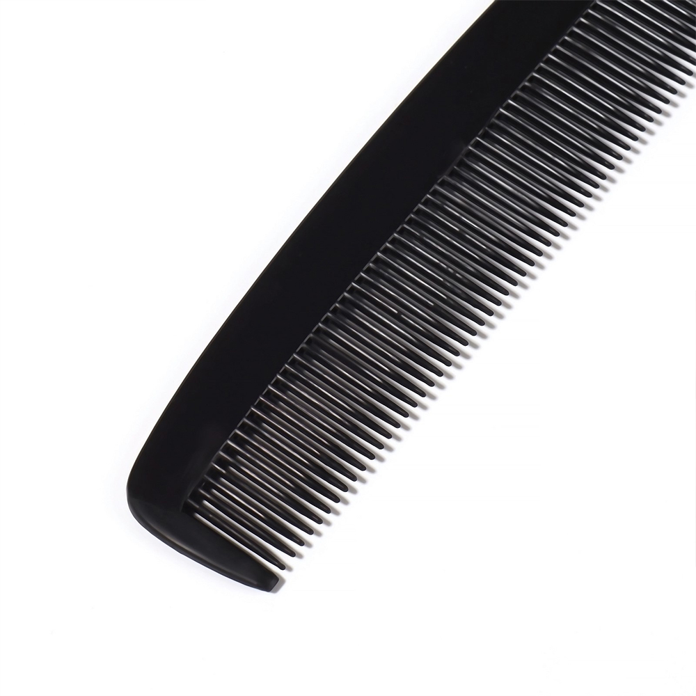 картинка Расческа 478395 гребень, 14*3см, пластик, черный 