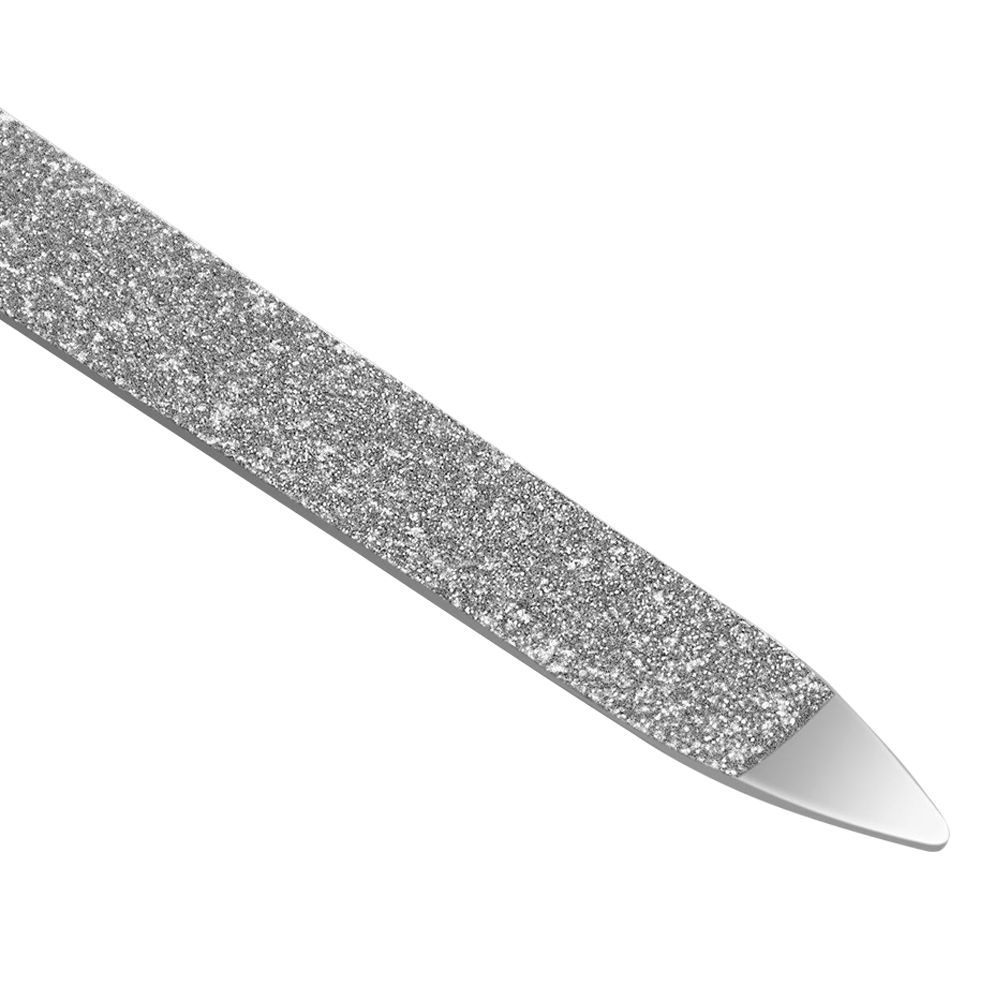 картинка Пилочка маникюрная Queen fair 1391769 металлическая в чехле 150 мм, в ассортименте 