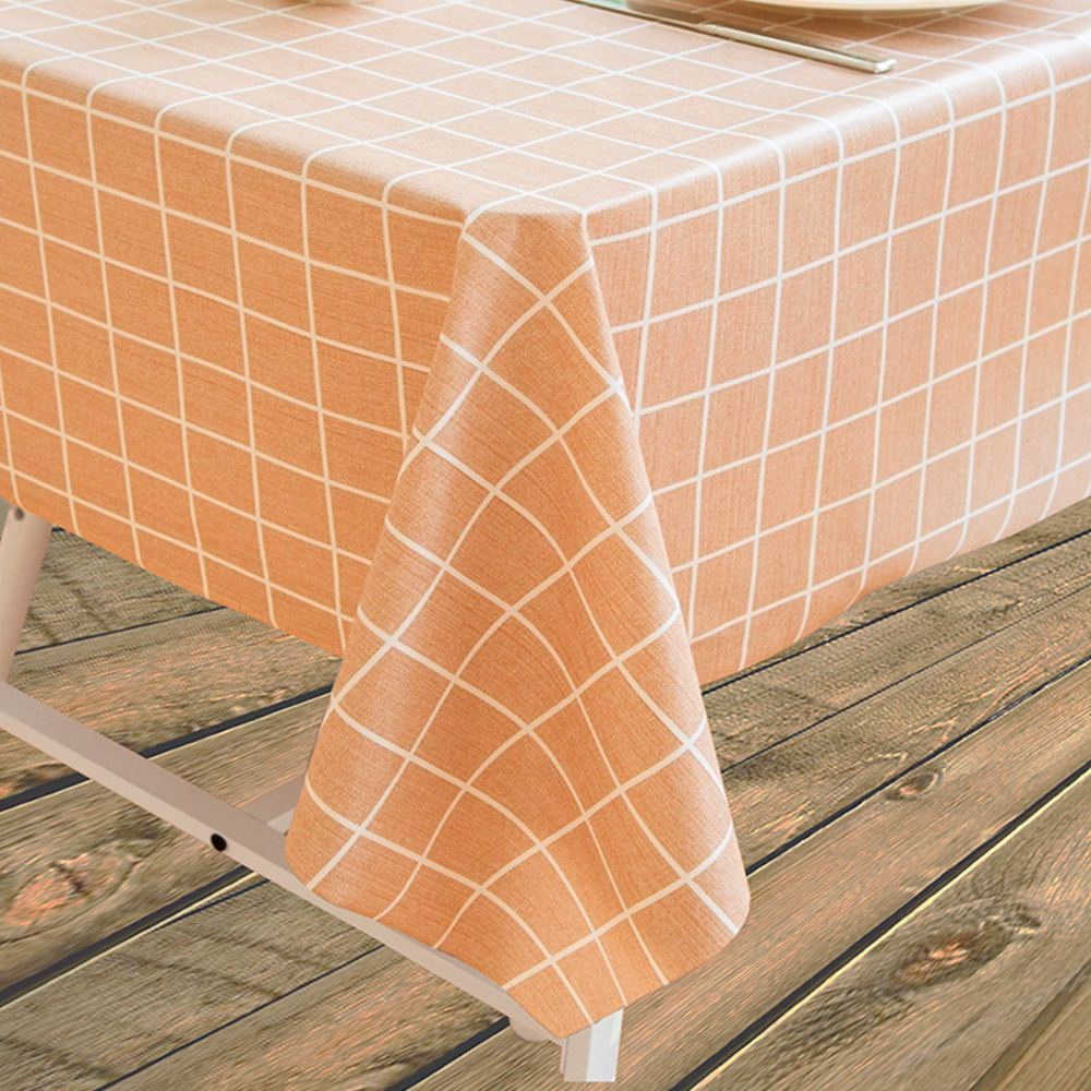 Скатерть SKS-15 клетка 137*203 см, полиэстер, в ассортименте