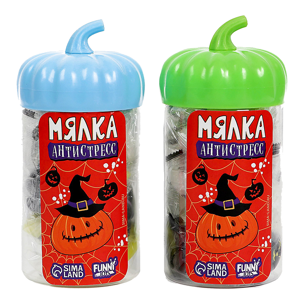 картинка Антистресс-мялка 9571820 Хеллоуин, цвет в ассортименте 