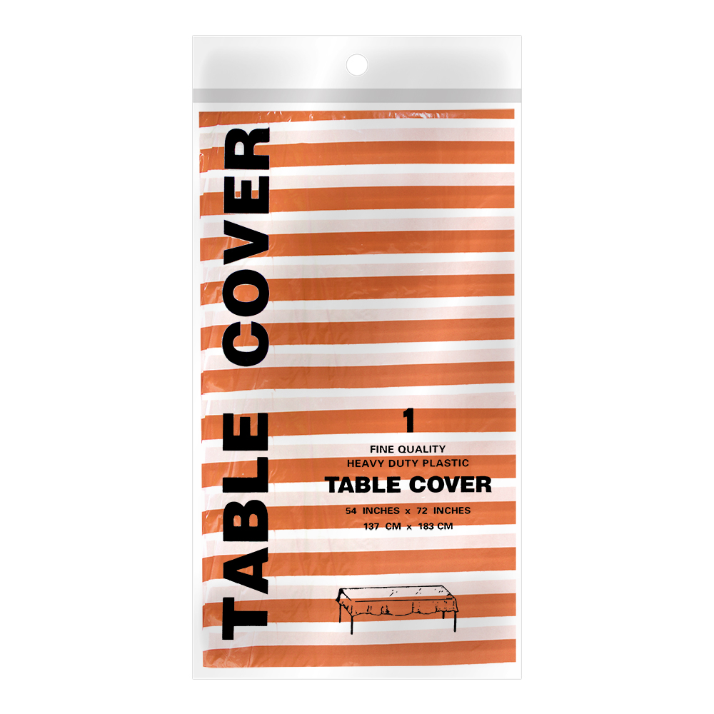 картинка Скатерть SKS-02 в полоску 137*274 см, полиэстер, в ассортименте 