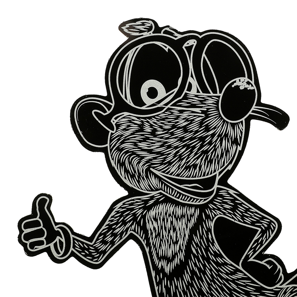 картинка Гравюра MultiArt FIGURESCRATCH2-BU1 фигурная, Буба, 19*27 см, 2 шт 