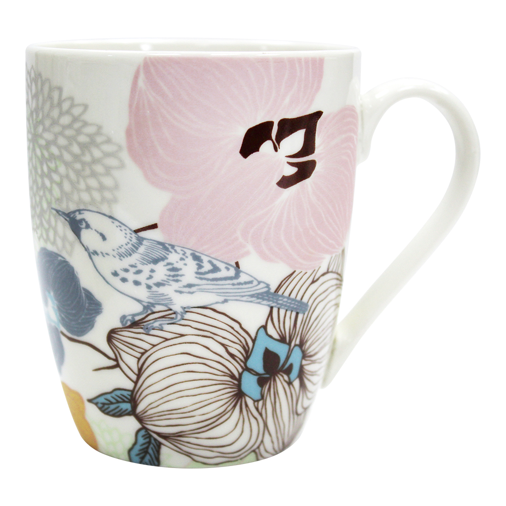 Кружка KKR-92 8 дизайна, керамика, 360 мл