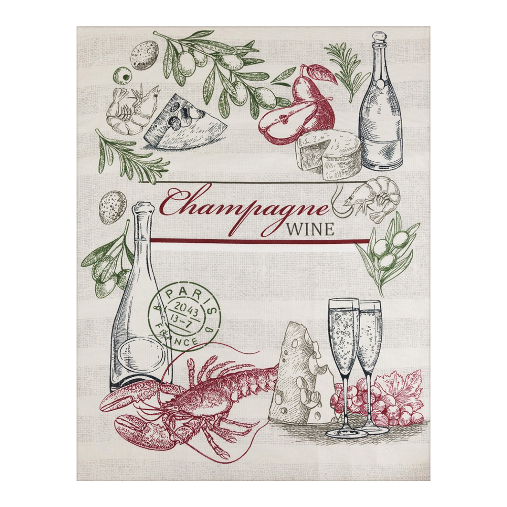 Полотенце кухонное Бергамо рогожка 45*60 см