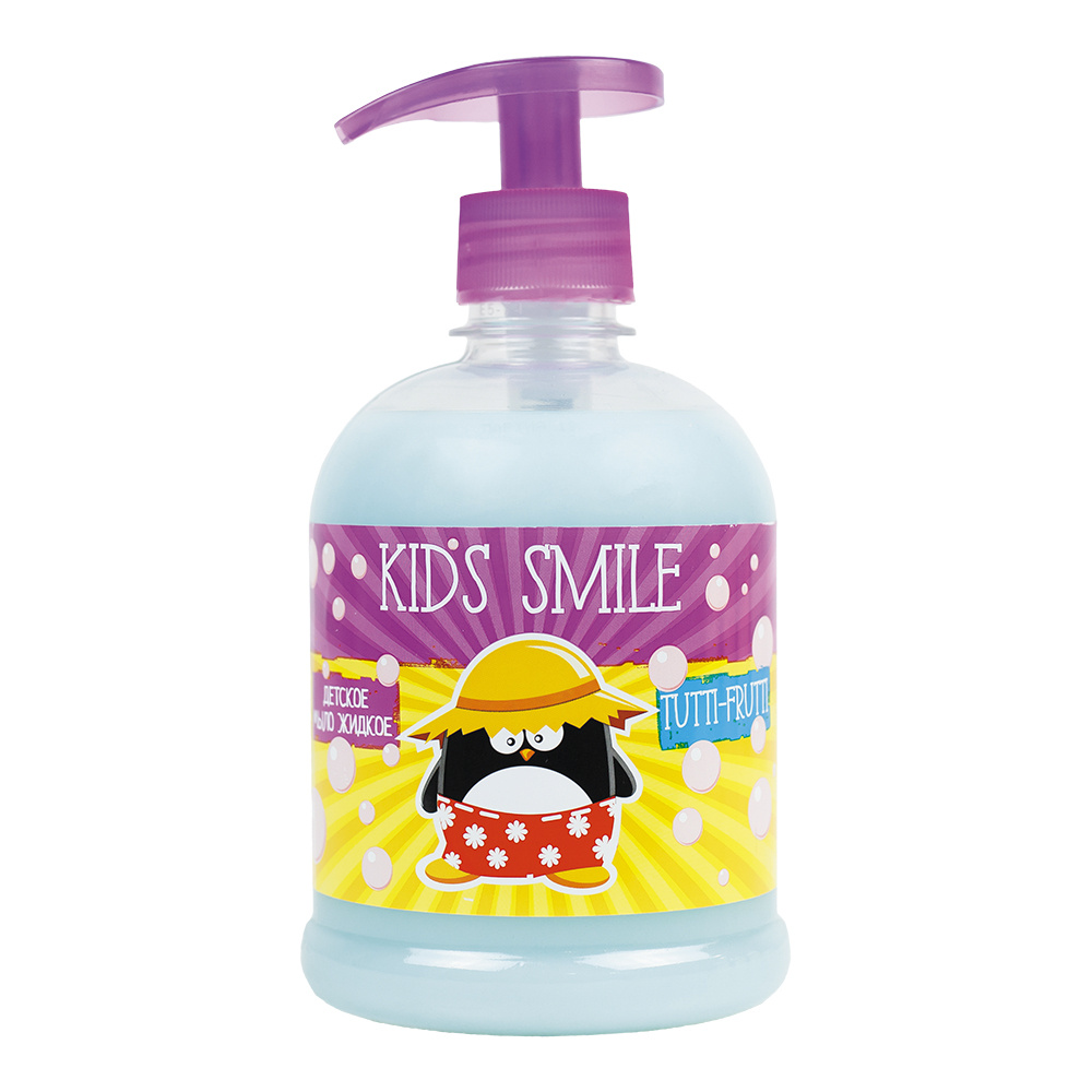 картинка Мыло жидкое детское Kids Smile Тутти Фрутти, 500 г 