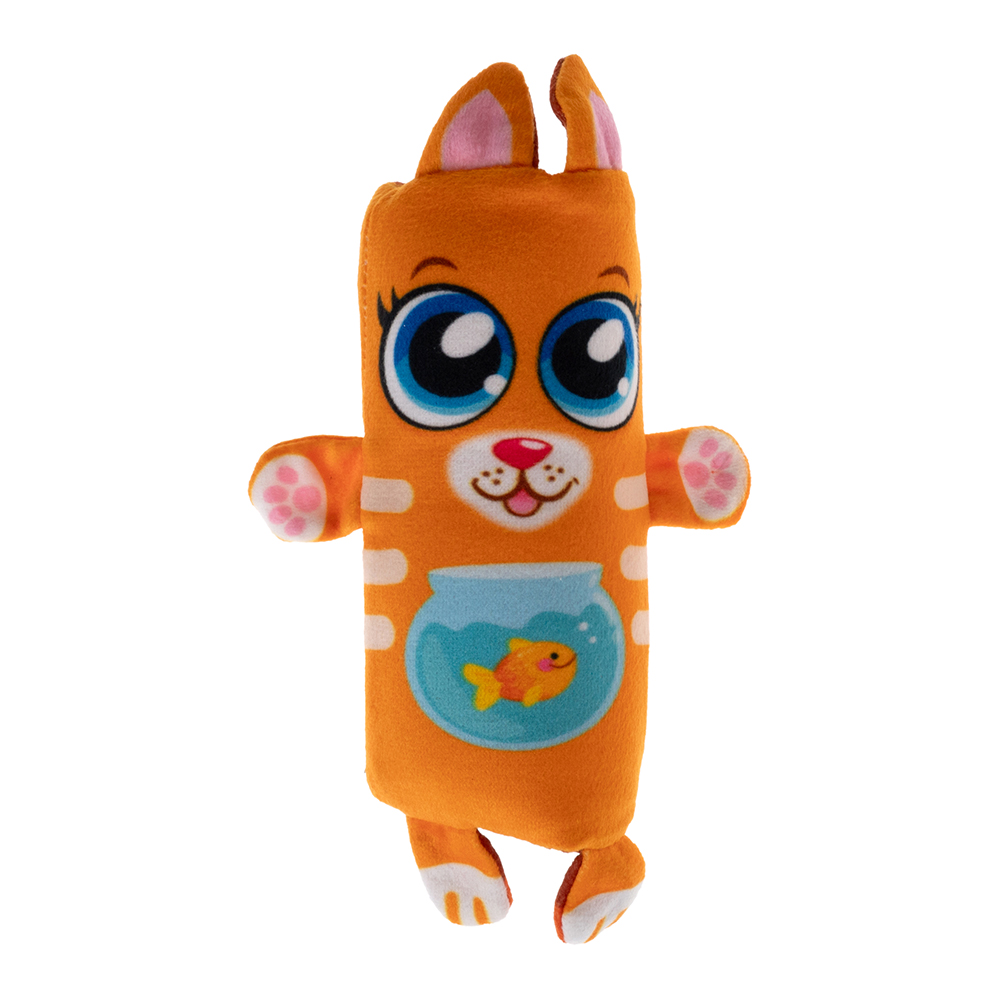 картинка Игрушка Т25726 Скользун, Вывернушка, плюшевая, 14*9,5 см, в ассортименте 
