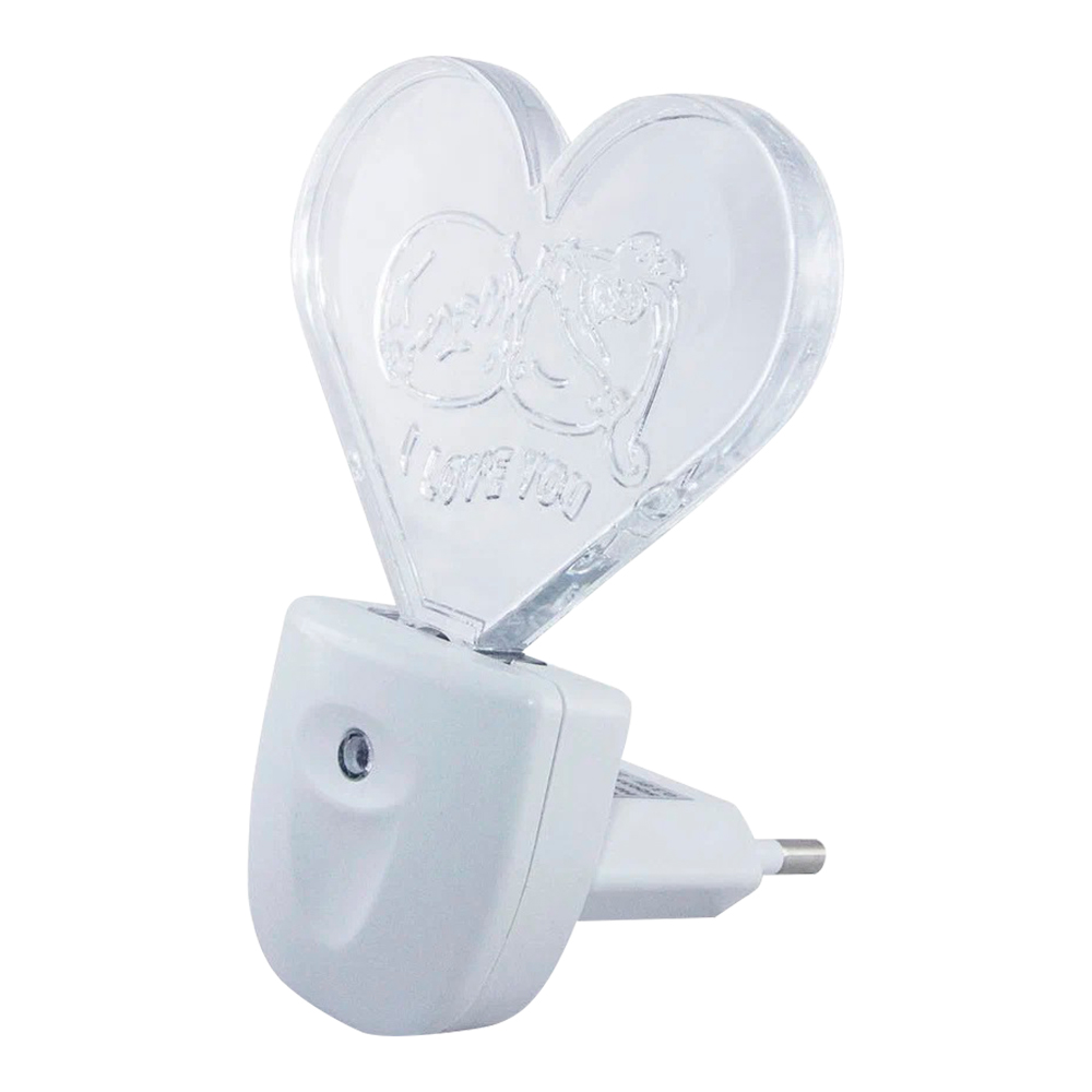 картинка Ночник TDM "Сердце" с выключателем, 0,3 Вт, 220В 