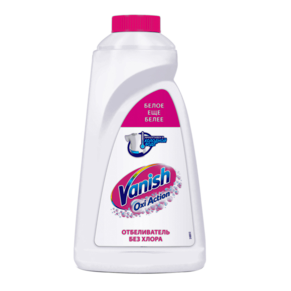 картинка Отбеливатель Vanish OXI Action жидкий для белых тканей, 1 л 