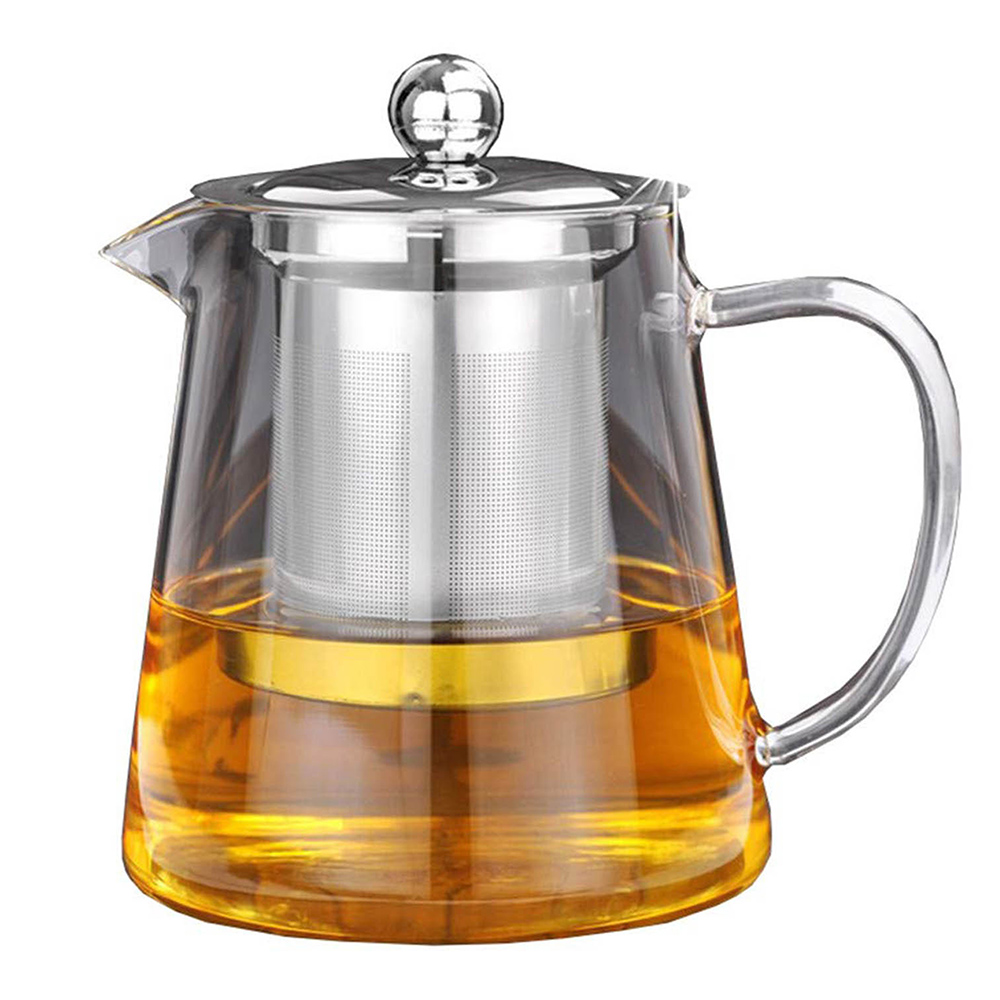 Чайник заварочный CHS-15 с ситечком, стекло, 550 мл
