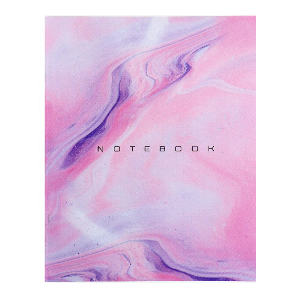 Тетрадь Calligrata 4841470 48 листов, клетка, Мрамор,цвет: в ассортименте