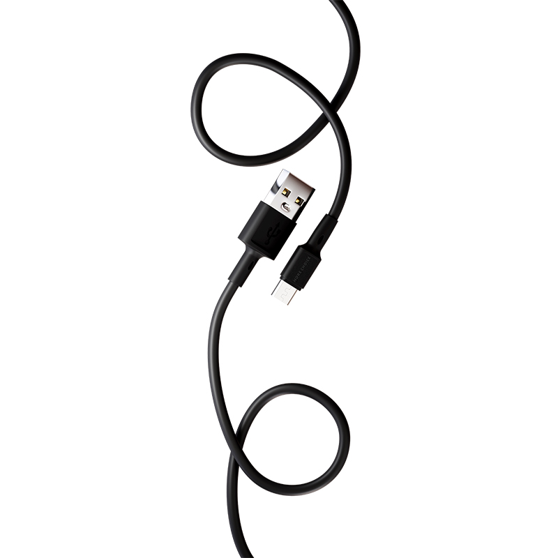 картинка Дата-кабель для зарядки MoreChoice K19m 1м USB для micro USB 2.0А, черный, 1 м 