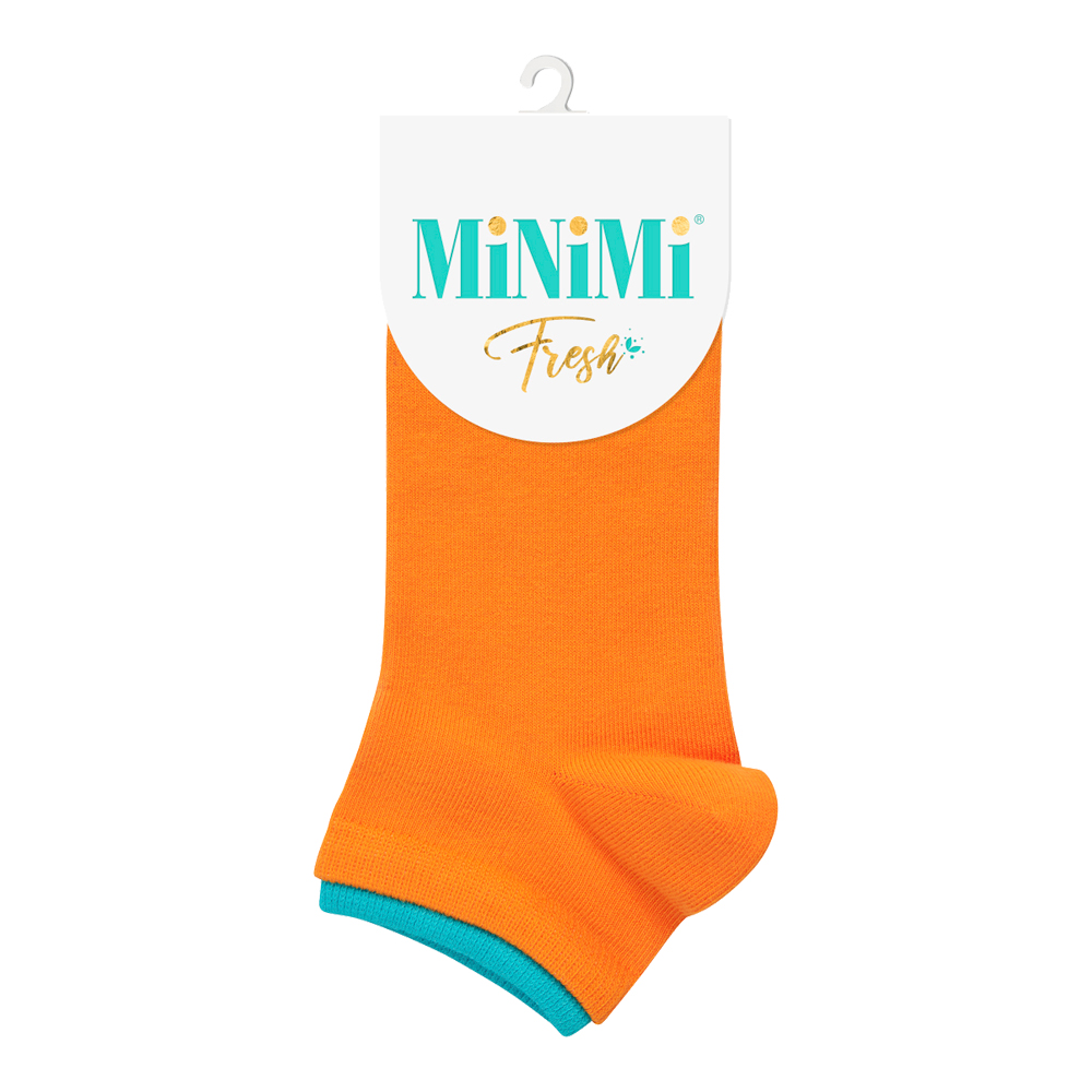 Носки женские Minimi MINI FRESH 4101 двойная резинка, размер 35-38, orange (оранжевый)