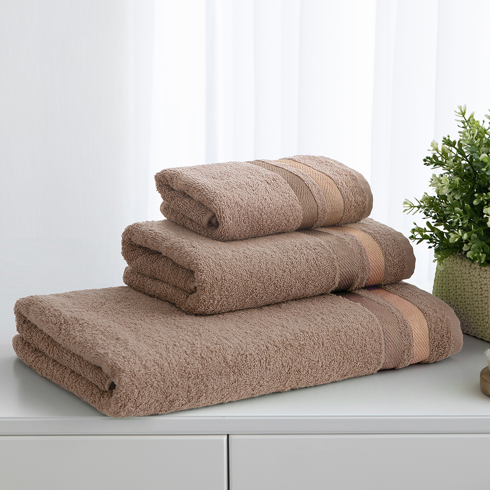 Полотенце махровое Самойловский Текстиль Исландия 761434 400г/м2 50*90 см, мокко