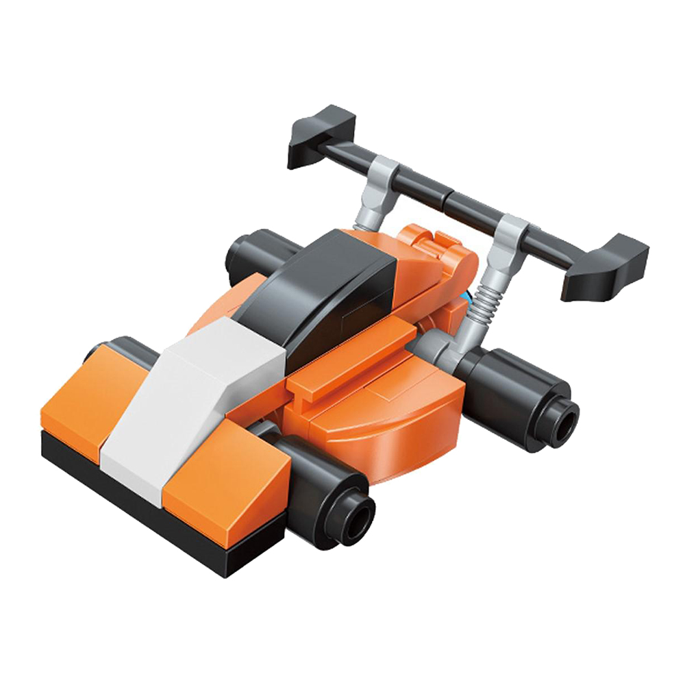 картинка Конструктор Qman 5195417 Транспорт, 10 видов, 31 - 36 деталей 