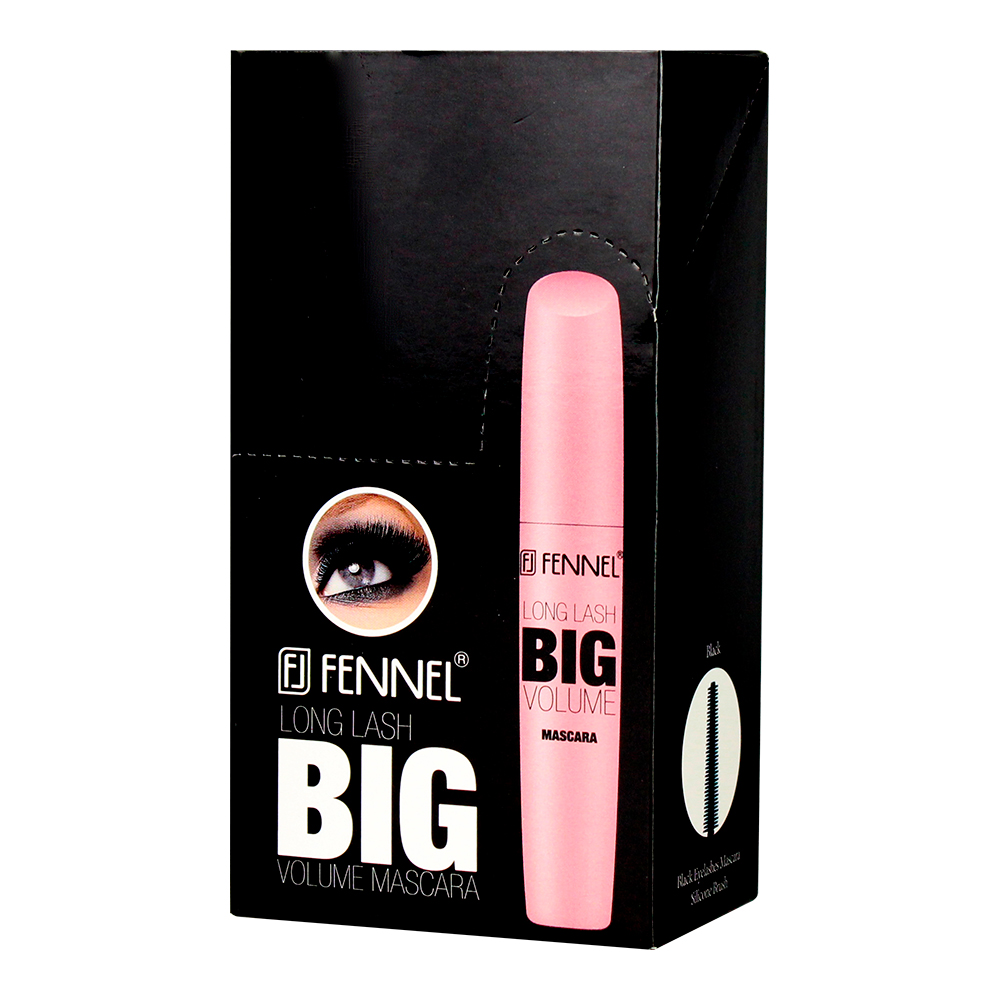 картинка Тушь для ресниц Fennel Long Lashes Big volume щеточка силикон 