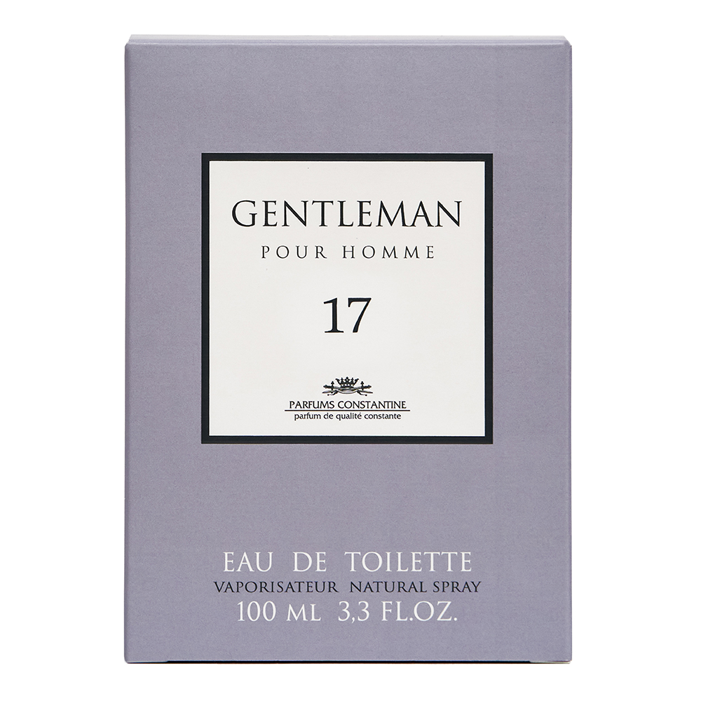 Туалетная вода Gentleman №17 древесный, восточный аромат, мужская, 100 мл