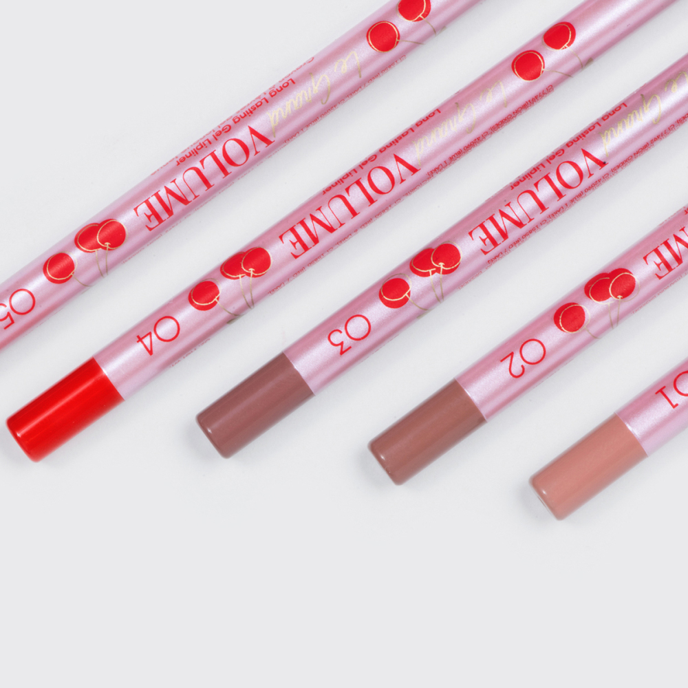 картинка Карандаш для губ Vivienne Sabo Le Grand Volume устойчивый гелевый, холодный нюд, тон 03 