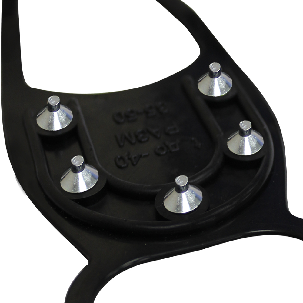 картинка Накладка для обуви 88039 противоскользящая 5 шипов, размер 35-50, 1 пара 