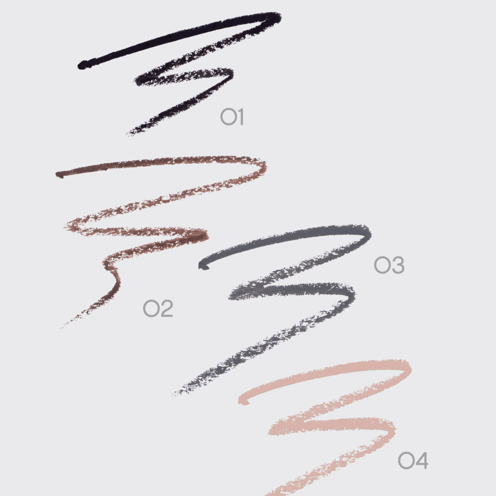 картинка Карандаш для глаз Vivienne Sabo Virtuose автоматический, серый, тон 03 