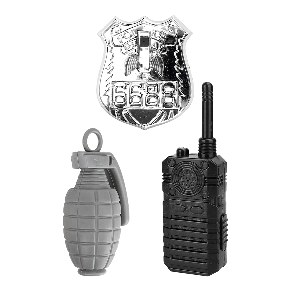 картинка Игровой набор 2945690 Полиция, 8 предметов, 16,5*5*30 см 