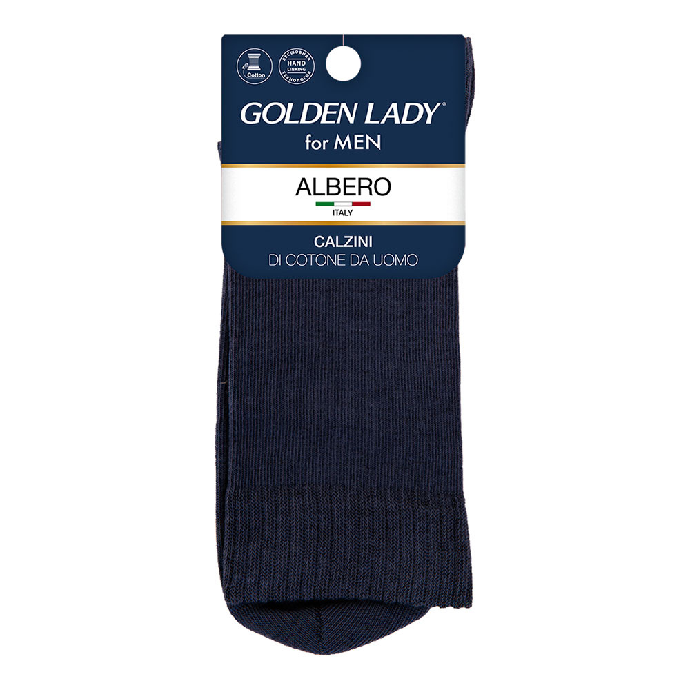Носки мужские Golden Lady GLD ALBERO р., 45-47, blu (синий)