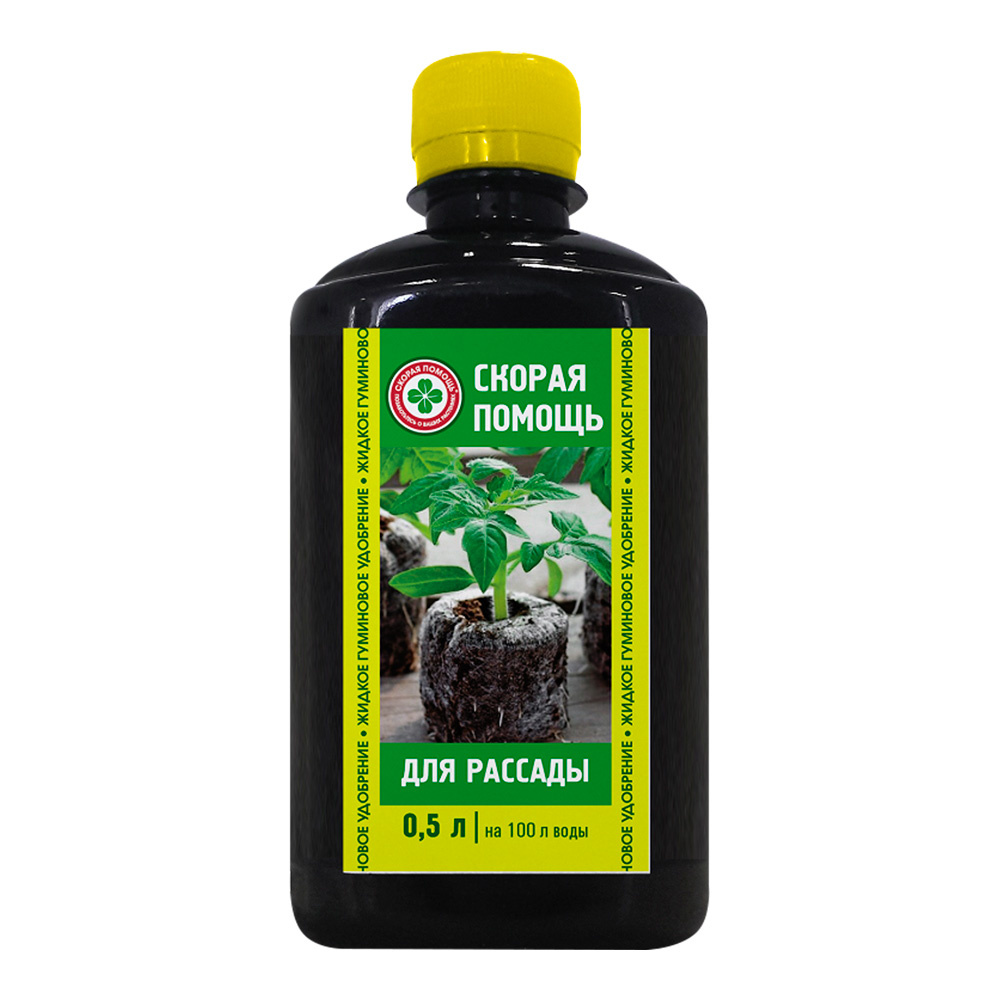 картинка Удобрение Скорая помощь для рассады, 500 мл 