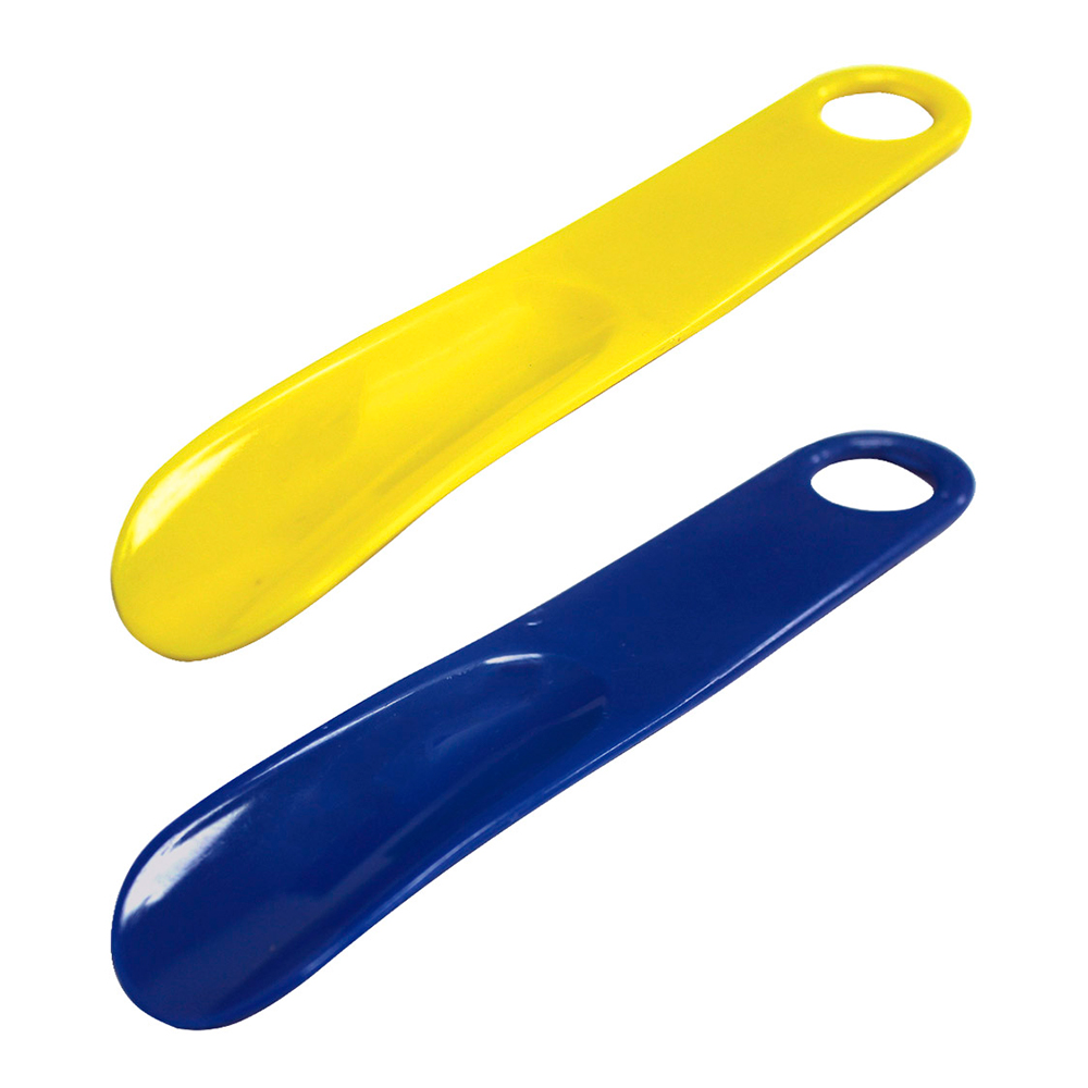 картинка Рожок для обуви пластик 20см цвет микс, 1 шт 